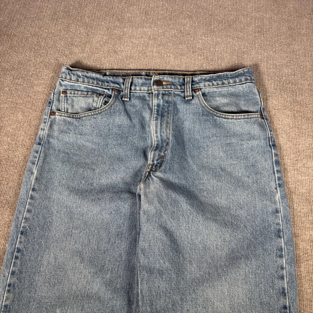 Vintage‎ Levis 550 Jeans Mens 34x32 (Tag 36x32) Relaxed Tapered Blue Denim 90s
